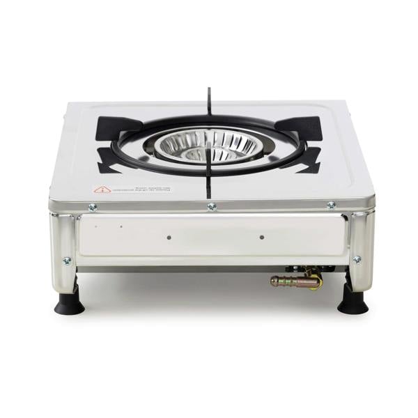 Portable LPG outdoor cooker, double ring gas burner
