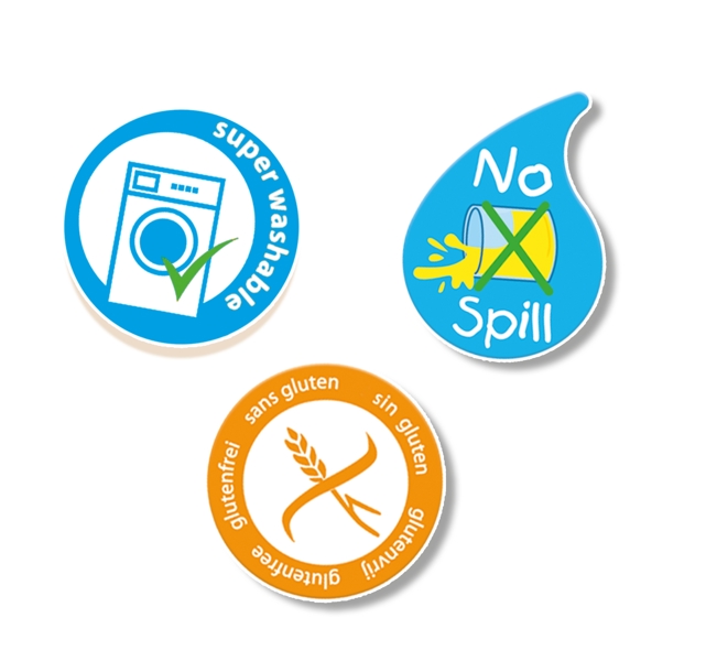 SES Creative My first - Fluffy fingerpaint 4x120ml