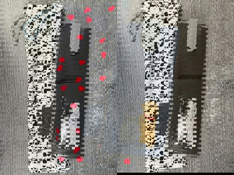 Mala Leather Kennel Crew Dogs Wide Fit Leather Glasses Case