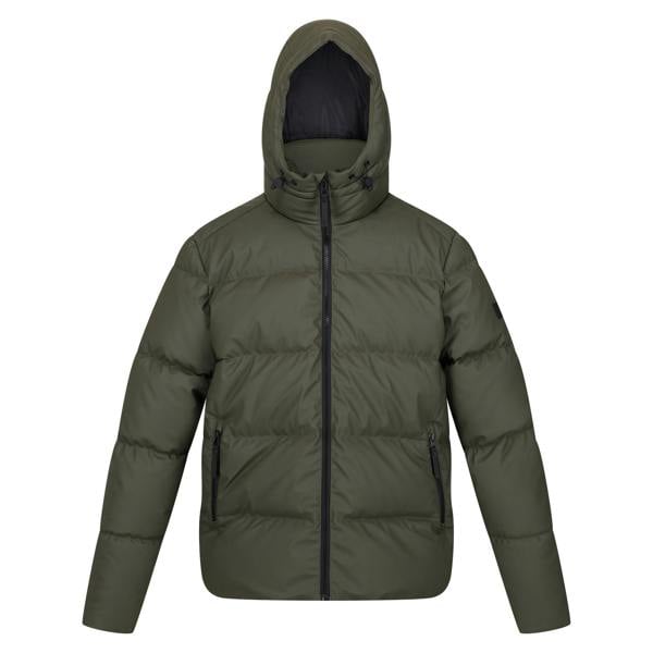 Regatta Mens Saltern Padded Jacket - Dark Khaki - 