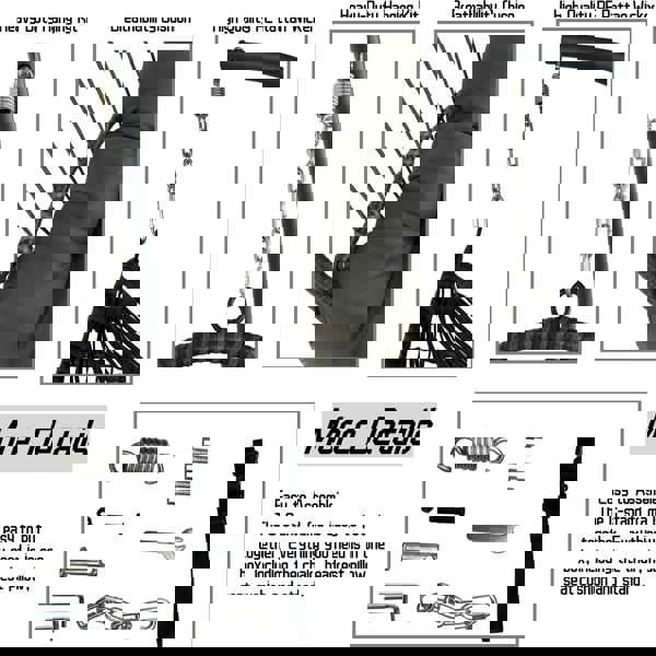 Furniture One Hanging Egg Chair, Patio Rattan Swing Egg Chair With Stand and Cushion, Garden Hammock Swing Chair - Gray