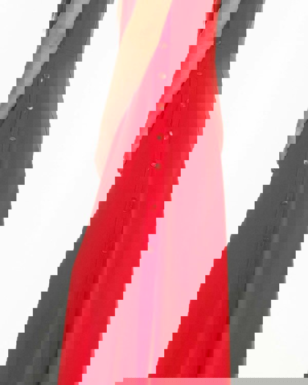 Calvin Klein Smooth Twill Button NS Womens Dress