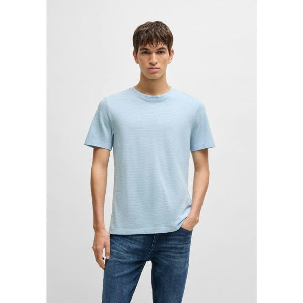 Hugo Boss Mens Tiburt 240 T-Shirt - Blue