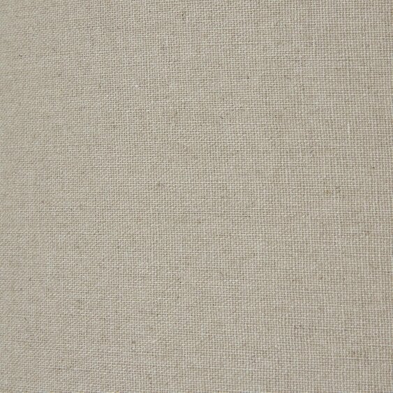 Wyld Haus Lautrec Geometric Dot White Ceramic Lamp With Cream Linen Shade