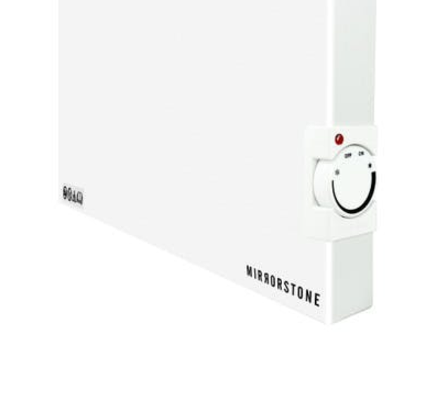 Mirrorstone Heating Mirrorstone 1000W Air Infrared + Convection Vertical Heating Panel With Manual Thermostat