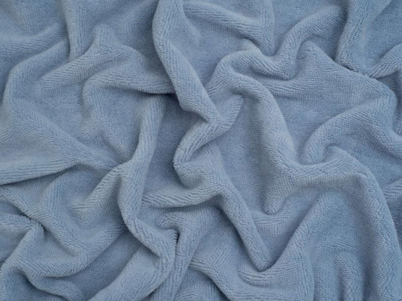 Minerva Core Range Bamboo Cotton Velvet Towelling Fabric - Plain Design Dressmaking Fabric, 145 cm / 58" Wide - per metre