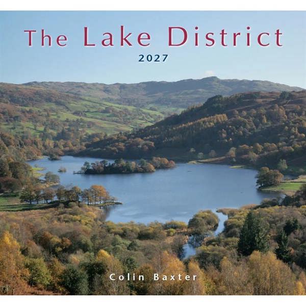 Colin Baxter, Lake District Calendar 2027, Wall Calendars, Month To View, Travel, Gift