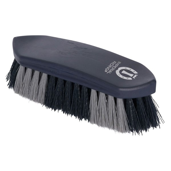 Imperial Riding Two Tone Horse Dandy Brush - Blue/Navy/Silver