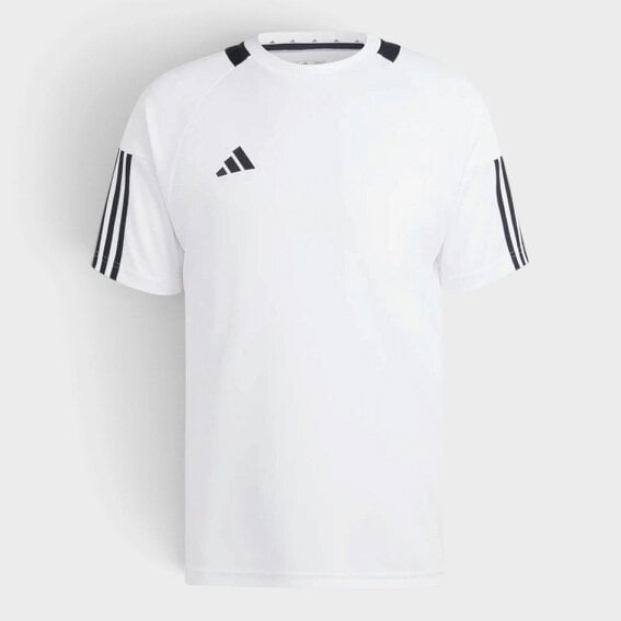 Adidas Sereno Aeroready 3 Stripes Tee White Black