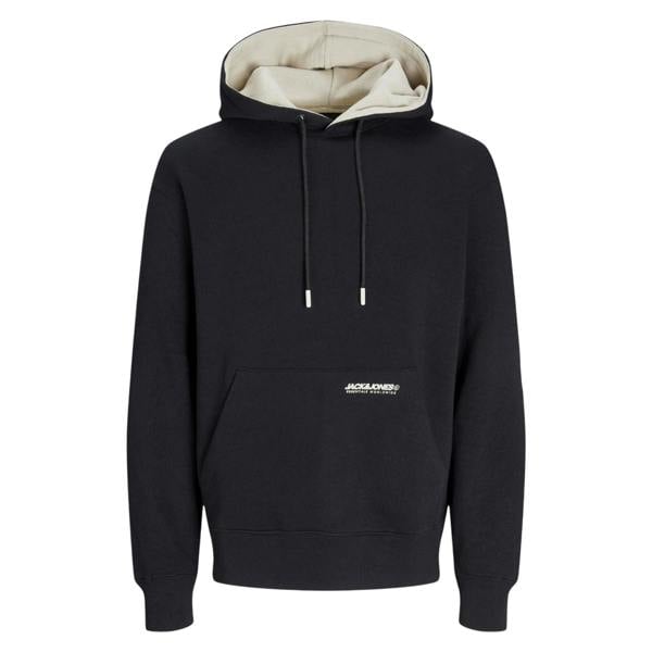 Jack And Jones Mens Elegacy Hoodie - Black - 