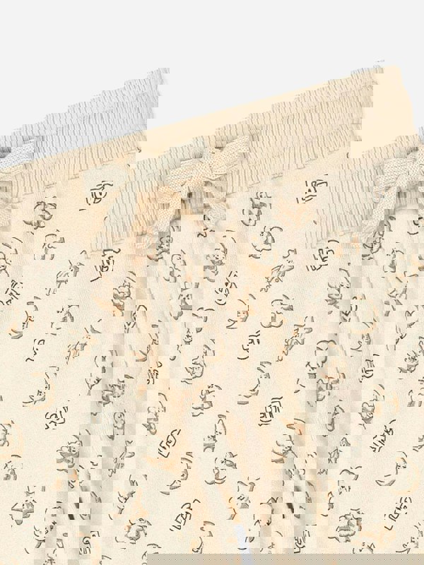 Dolce & Gabbana Kids Dolce & Gabbana Baby Moon and Star Joggers in Beige