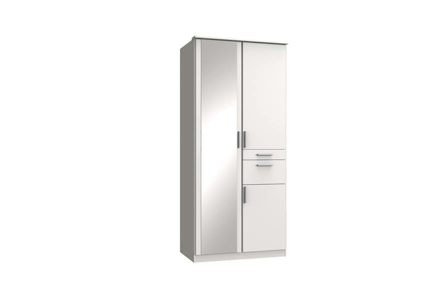 Koblenz  White 2 Door Wardrobe