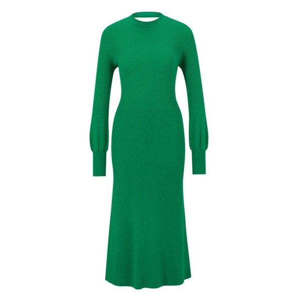 Hugo Womens/Ladies Slopenny Dress - Green