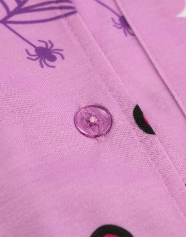 Vanilla Underground Monster High Girls Pink Character Long Sleeve Long Leg Pyjama Set