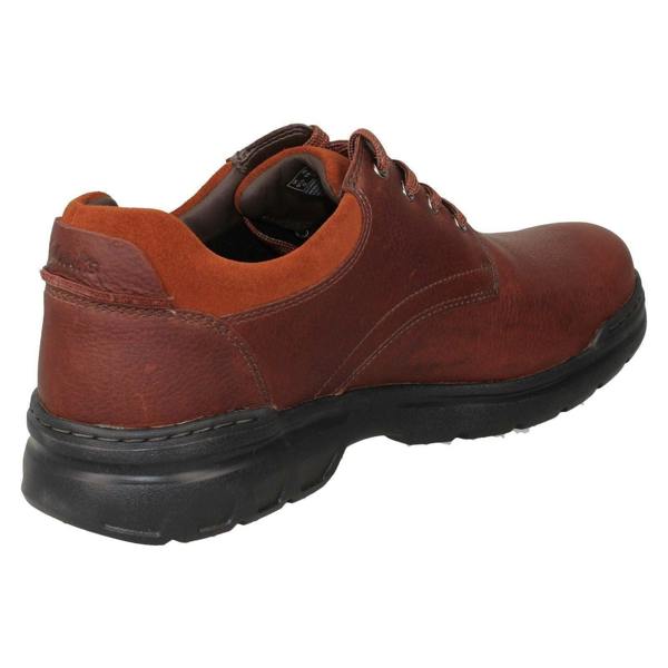 Clarks Mens Clarks Gore-Tex Weatherproof Lace Up Shoes Rockie WalkGtx