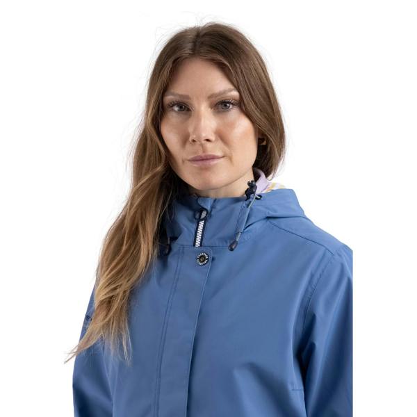 Trespass Womens/Ladies Flourish Waterproof Jacket - Coastal Blue - 