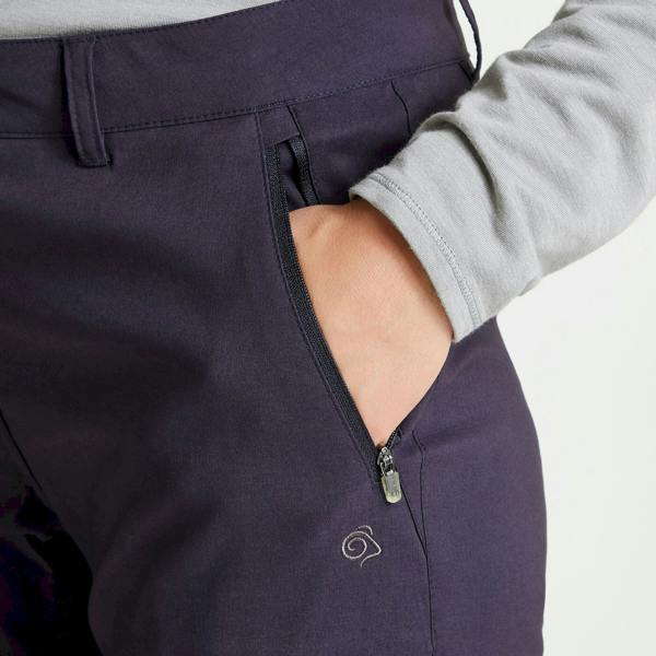 Craghoppers Womens/Ladies Expert Kiwi Pro Stretch Trousers - Dark Navy - 