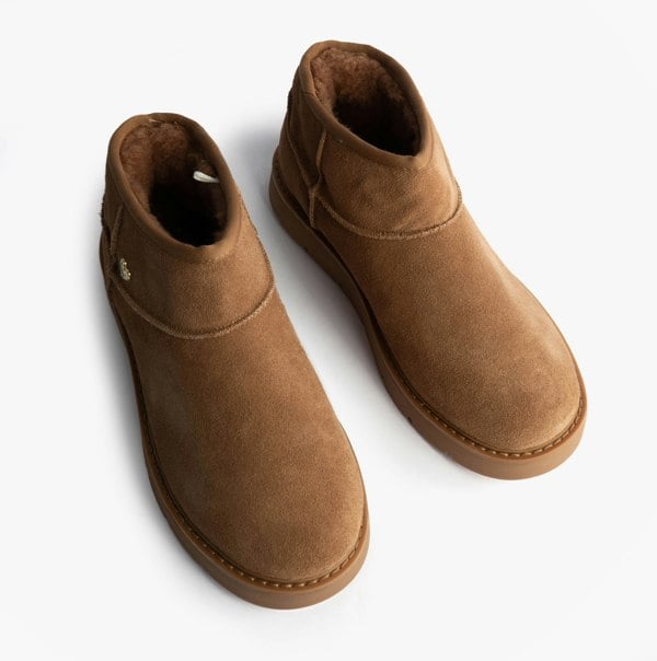 Skechers 167848/CSNT KEEPSAKES COZY - COZY MINI Womens Boots Chestnut