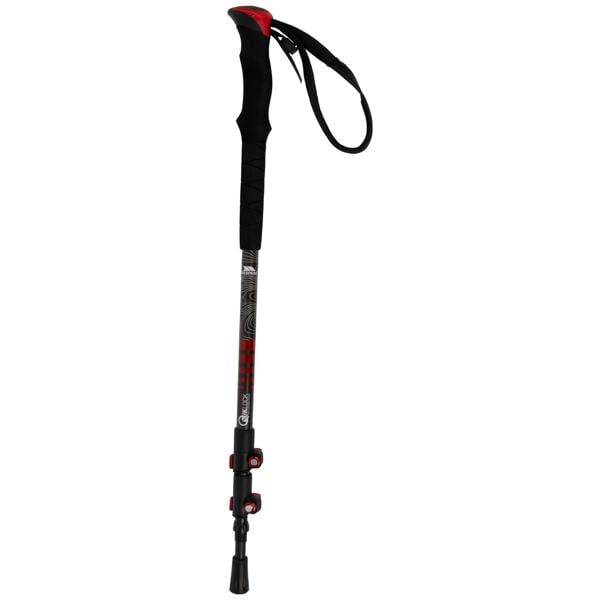 Trespass Sesto Carbon Trekking Pole - Black - 