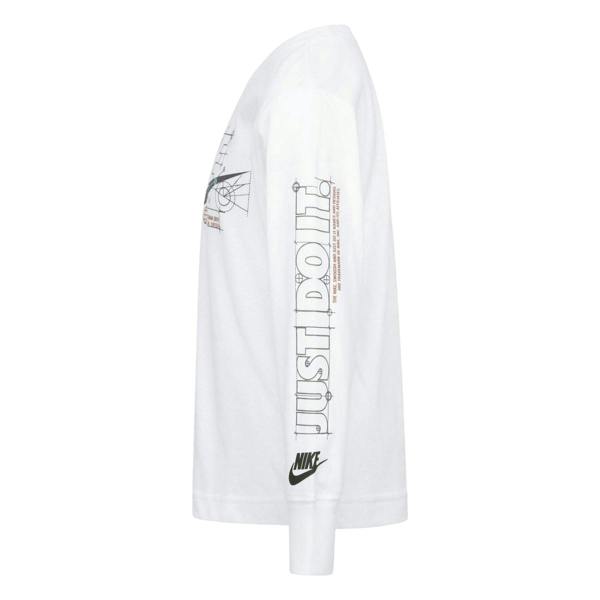 Nike Womens/Ladies Blueprint Long-Sleeved T-Shirt - White - 