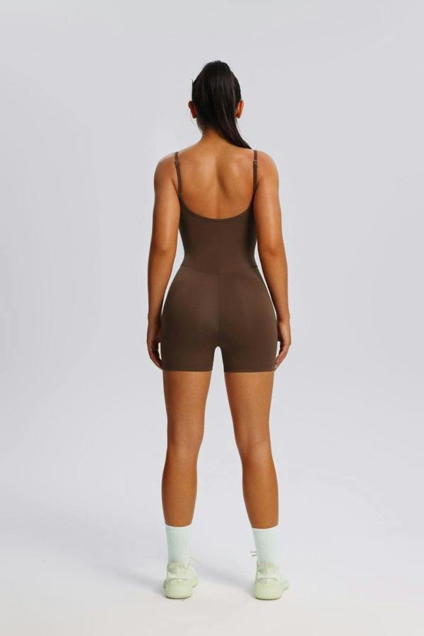 Anniou Adjustable Sling Yoga Bodysuit
