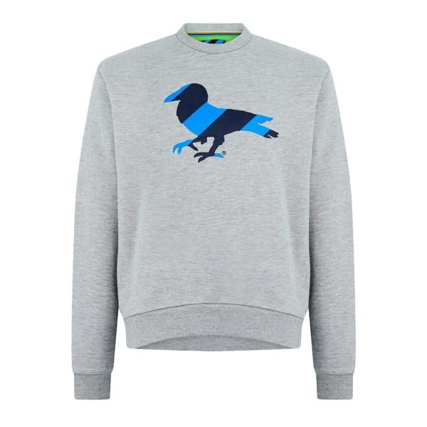 Modern Amusement Mens Robin Regular Sweatshirt - Mid Grey Marl - 