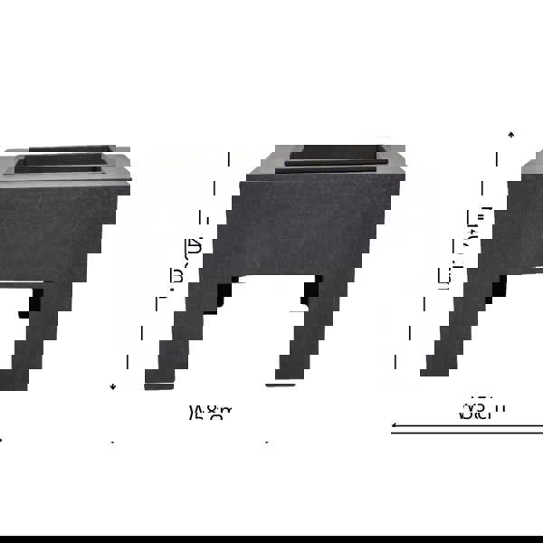 Ivyline Square Firebowl & Square Console