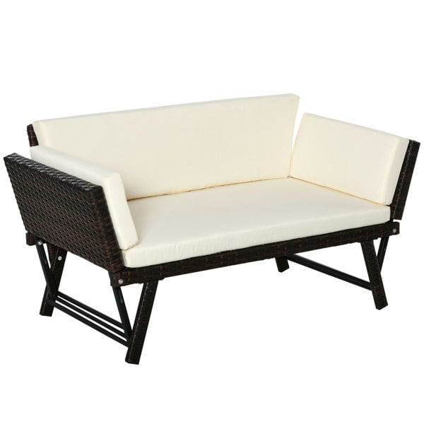 Rattan Loveseat