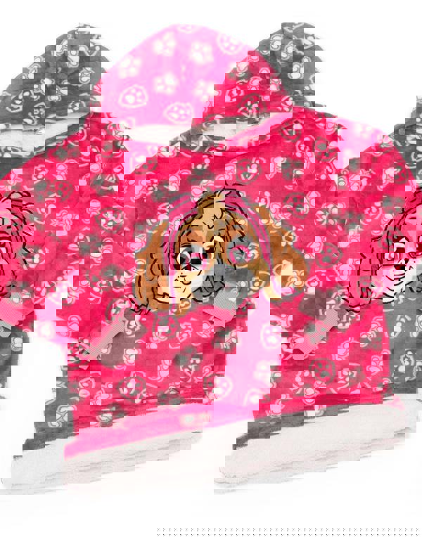 Paw Patrol Girls Pink Blanket Hoodie