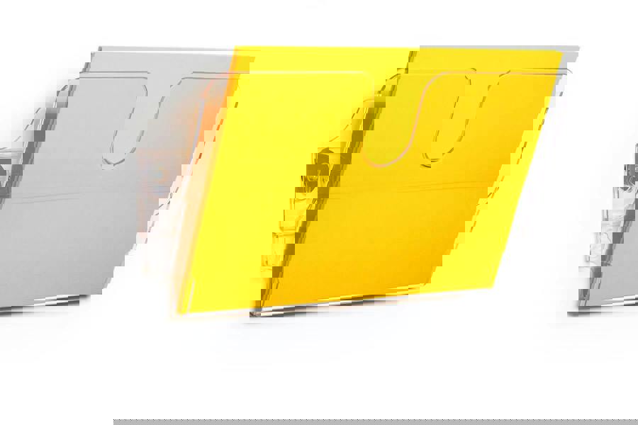 Durable A4 Magnetic Literature Holder | Wall-Mounted Display | FLEXIPLUS | Clear