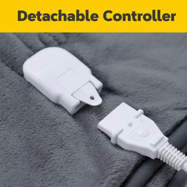 Air Pro Heated Electric Blanket with Digital Controller & 6 Heat Settings - Double 150x200cm