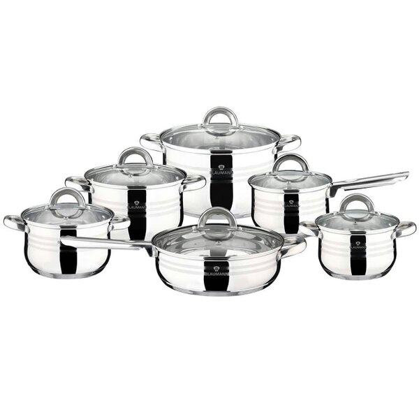 Berlinger Haus 12 pcs cookware set Blaumann BL1410