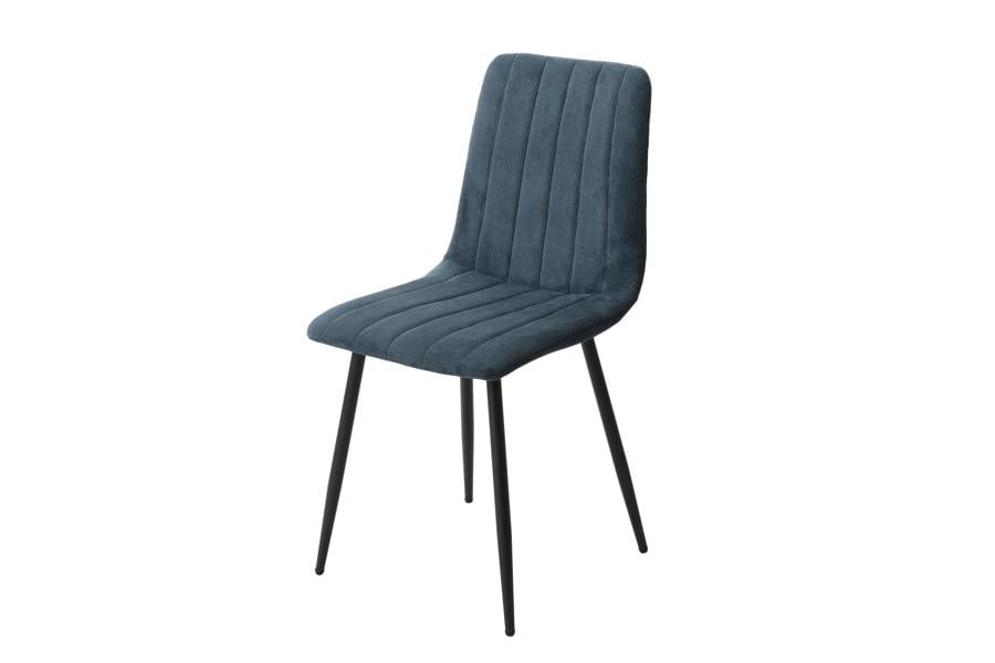 Core Products Pair of Aspen Straight Stitch Upholstered Fabric Chairs