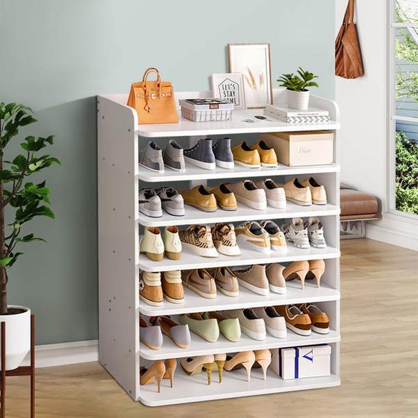 Living and Home 7-Tier Shoe Rack Shoe Cabinet for Entryway