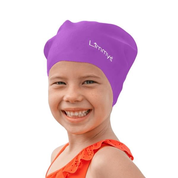 Limmys Premium Kids Long Hair Swim Caps