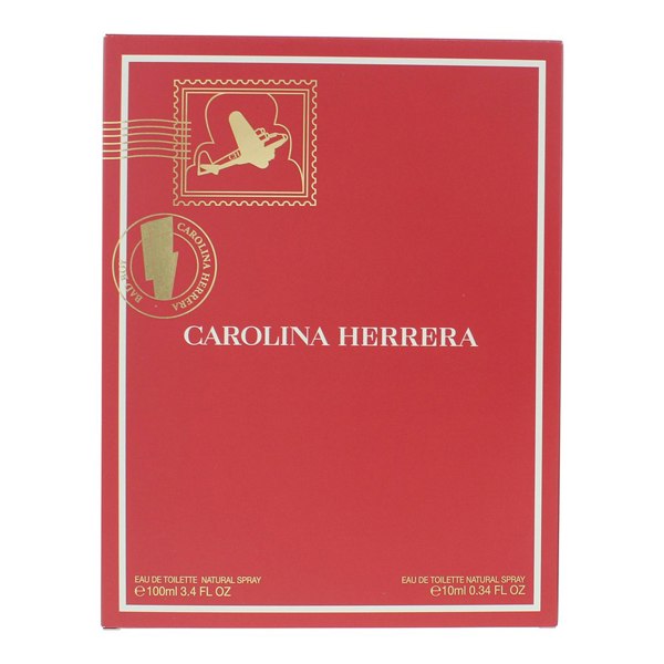 Carolina Herrera Bad Boy 2 Piece Gift Set: Eau de Toilette 100ml - Eau de Toilette 10ml