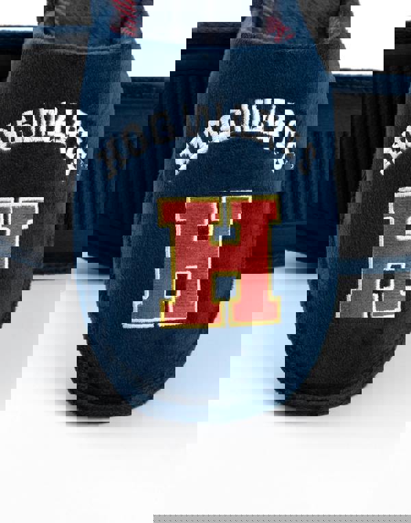 Harry Potter Mens Blue Hogwarts Mule Slippers