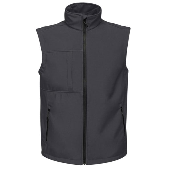 Regatta Men's Octagon II 3 Layer Printable Softshell Bodywarmer - Seal Grey