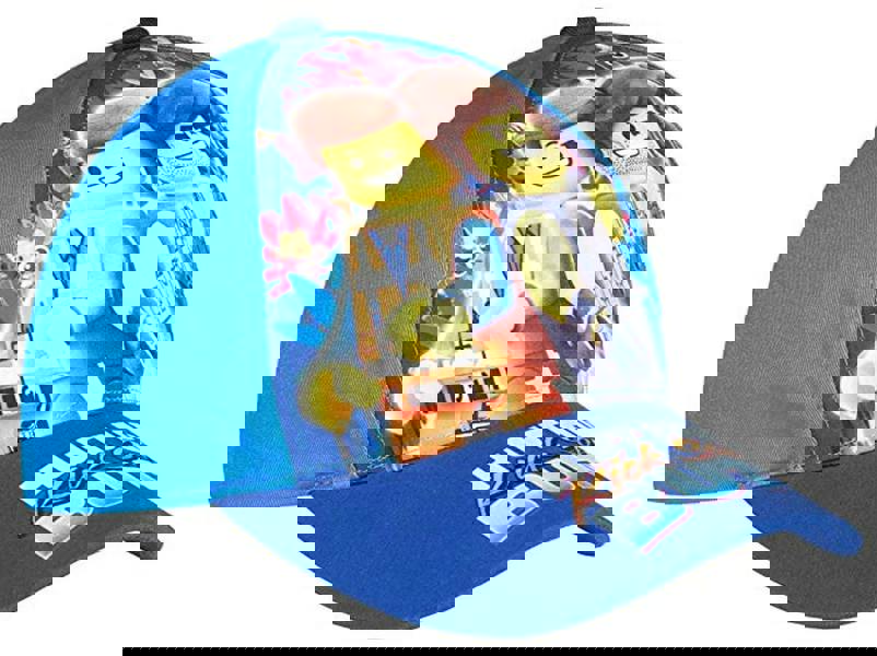 LEGO Unisex Blue Adjustable Curved Peak Cap