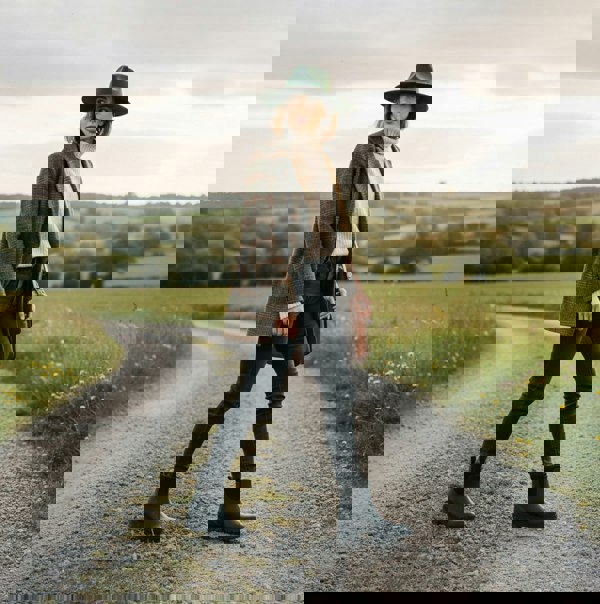 Mud Dogs BROOKE Womens Wellington Boots Black