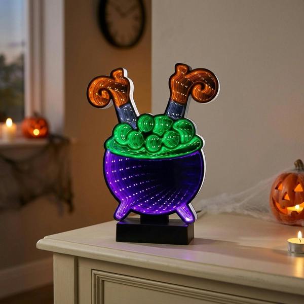 Garden Greatness LED Halloween Infinity Witch Light