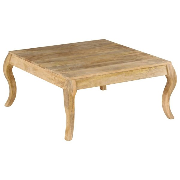 Berkfield Coffee Table 80x80x40 cm Solid Mango Wood