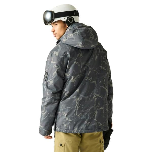 Dare 2B Mens Freeride III Cracked Overhead Ski Jacket - Black - 
