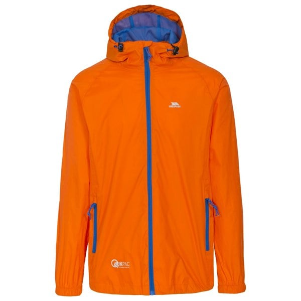 Trespass Unisex Adult Qikpac Waterproof Jacket - Sunrise