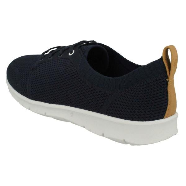 Clarks Ladies Clarks Casual Lace Up Trainers Step Allena Sun