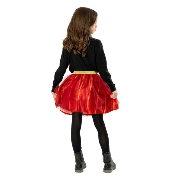 Harry Potter Childrens/Kids Gryffindor Costume Tutu Skirt - Maroon/Yellow