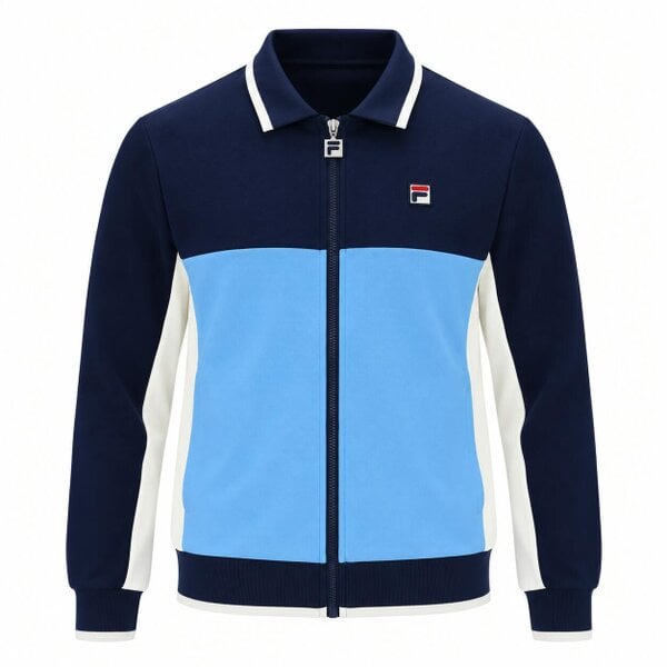 Fila Arlen Colour Block Track Top Jacket Fila Navy/Gardenia/Azure Blue