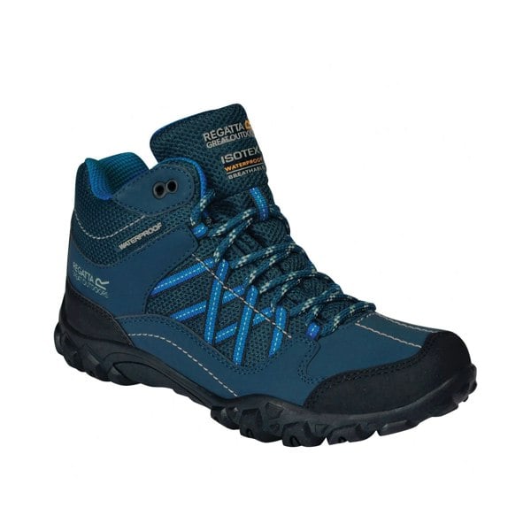 Regatta Childrens/Kids Edgepoint Boots - Deep Space Blue