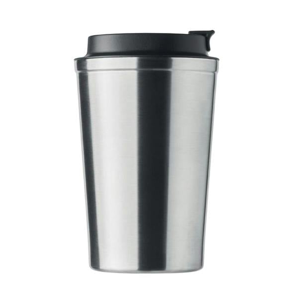 MidOcean Brace Double Wall 350ml Tumbler - Matt Silver - 