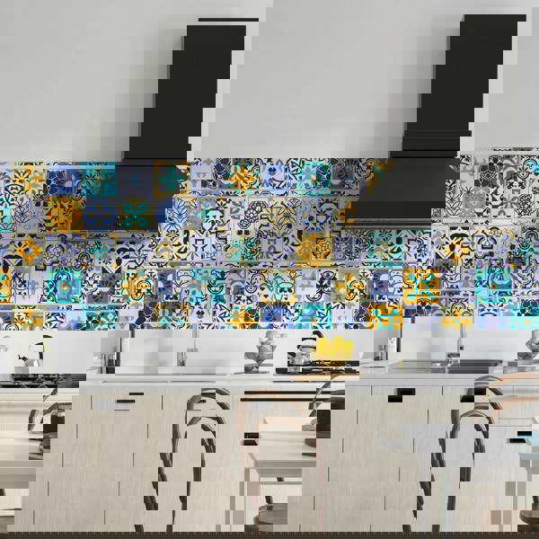 WT3041 - Canary Spanish Tiles 15cm (6in) 48pcs - Wt1565+WT1501